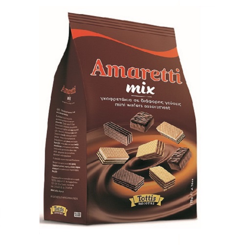 Amaretti Γκοφρετάκια Mix σε Διάφορες Γεύσεις (175gr)