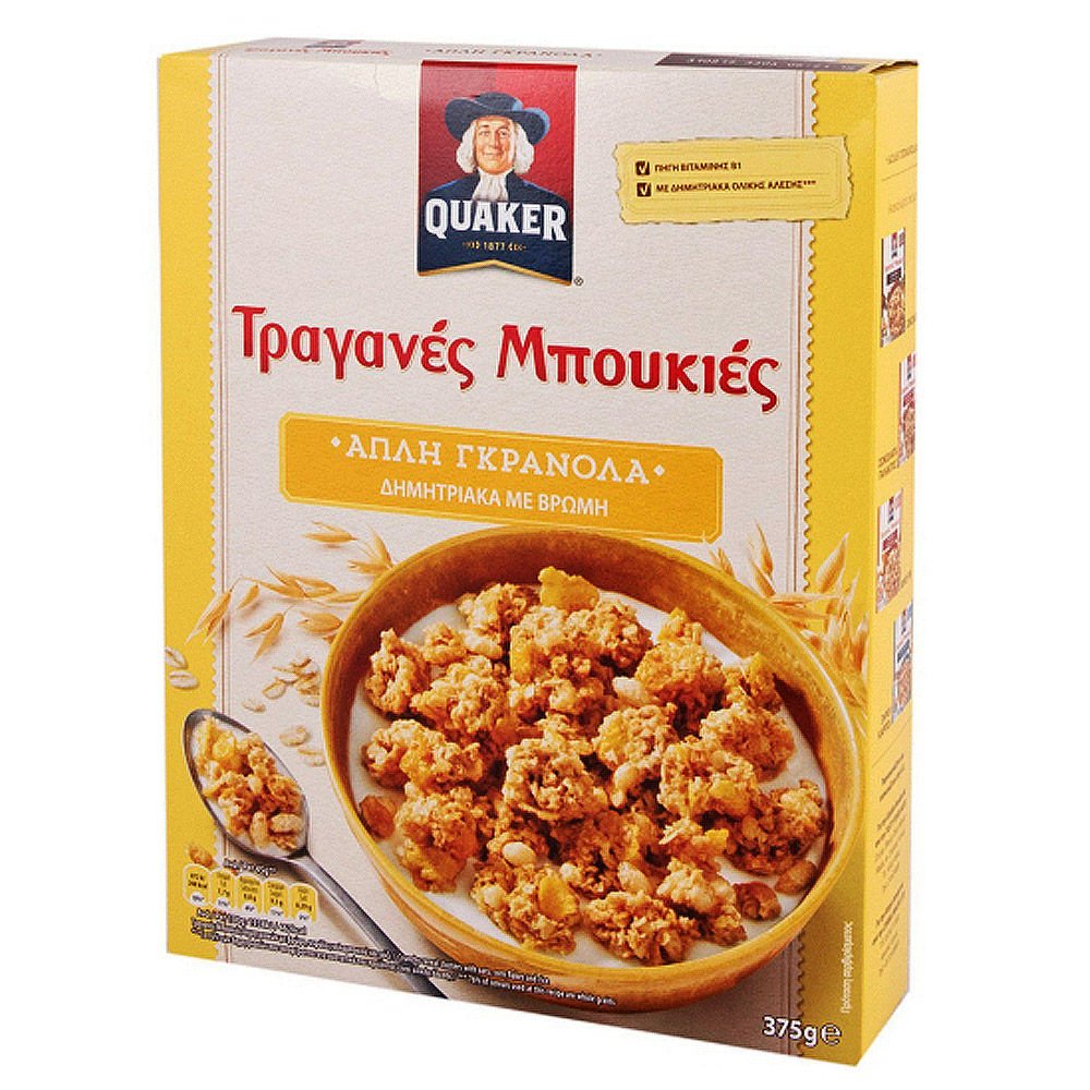 Quaker Tragic Flowers Flat Granyola 450g