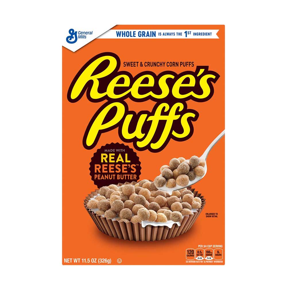 Reese’s Peanut Butter Puffs Cereals