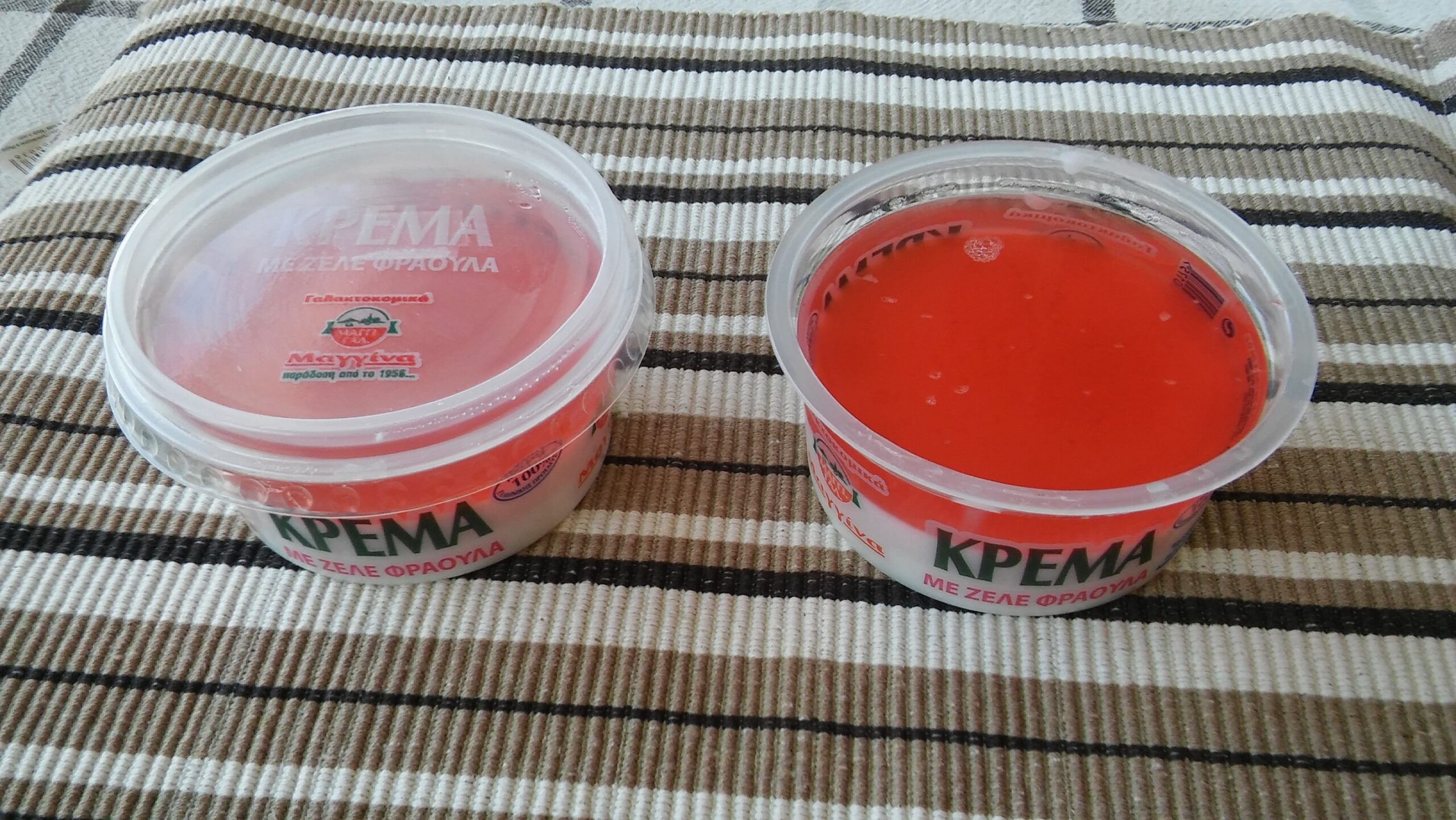 Μαγγίνας Κρέμα με Ζελέ Φράουλα (180gr)