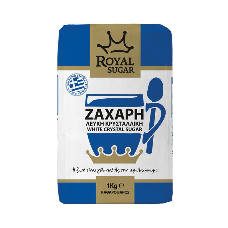 Royal Sugar Λευκή Κρυσταλλική Ζάχαρη (1kg)