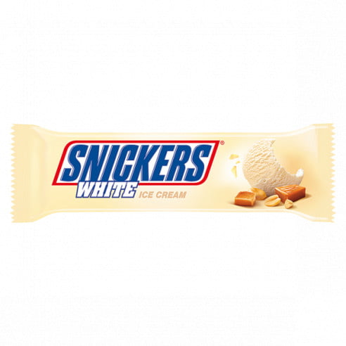 Snickers white ice cream bar