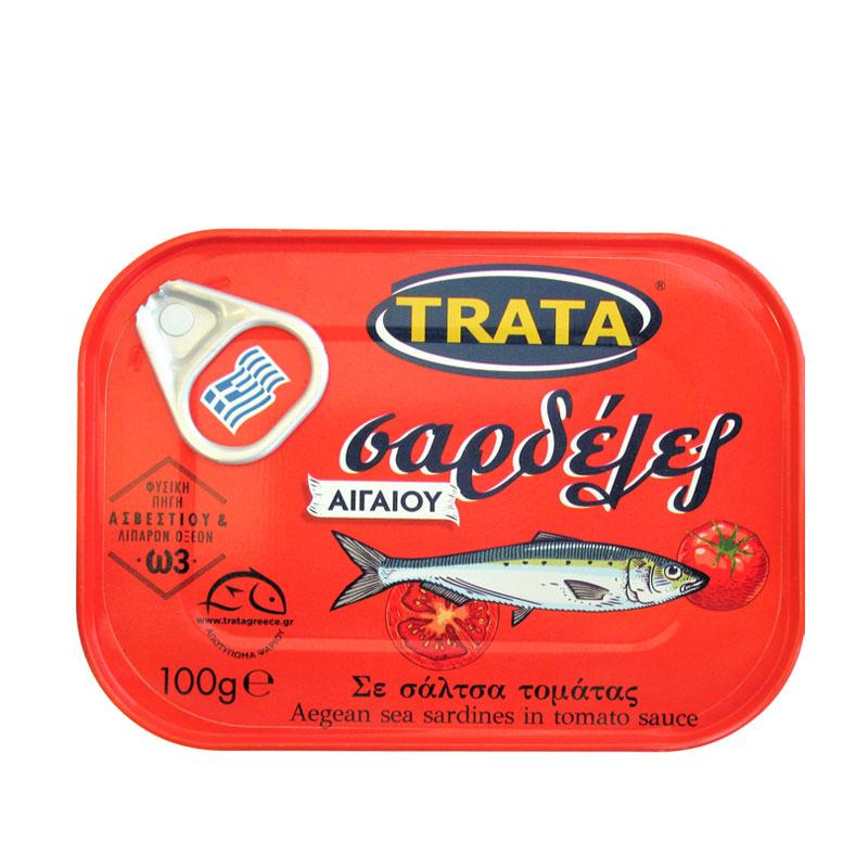 Trata Egean sandals in tomato sauce