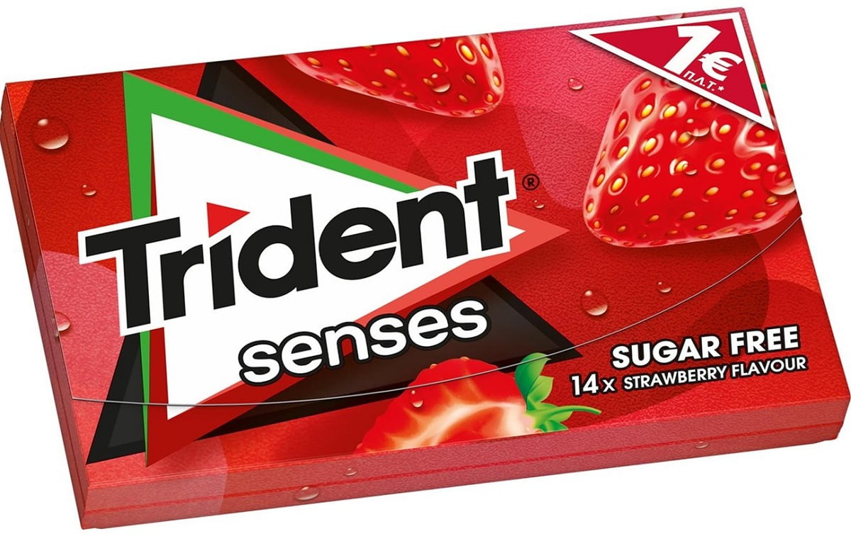 TRIDENT SENSES FRUELA CHICLES 27g
