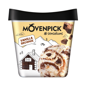 Movenpick Vanilla Brownie 500ml