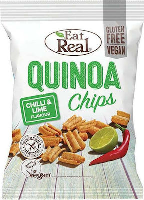 Eat Real Πατατάκια με Γεύση Quinoa – Χωρίς Γλουτένη (80gr)