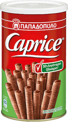 Παπαδοπούλου Caprice 30% Λιγότερη Ζάχαρη Γκοφρέτα Γάλακτος (250gr)