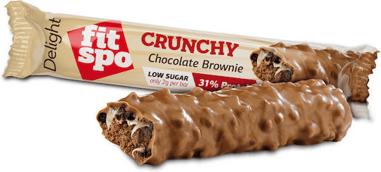 Fit Spo Delight Μπάρα με 31% Πρωτεΐνη & Γεύση Chocolate Brownie (64gr)