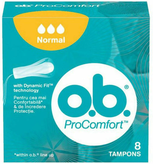 O.B. Ταμπόν ProComfort Normal για Κανονική Ροή (8τεμ)