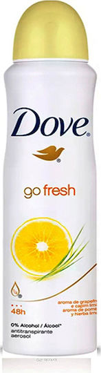 Dove Go Fresh Grapefruit Αποσμητικό σε Spray (150ml)