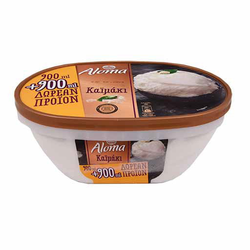 Παγωτό Καϊμάκι Aloma 1800ml