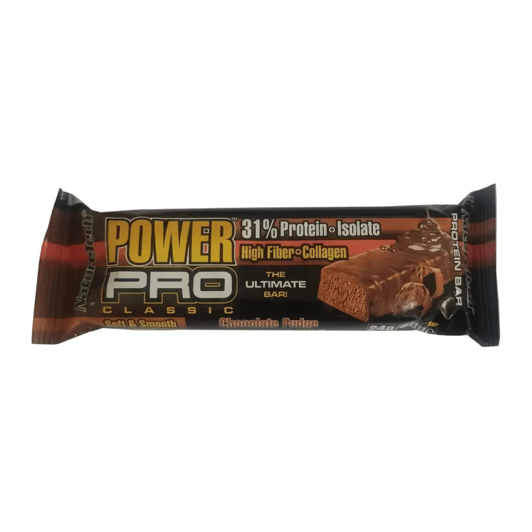 NatureTech Power Pro 31% Protein Isolate Bar Chocolate fudge (80gr)