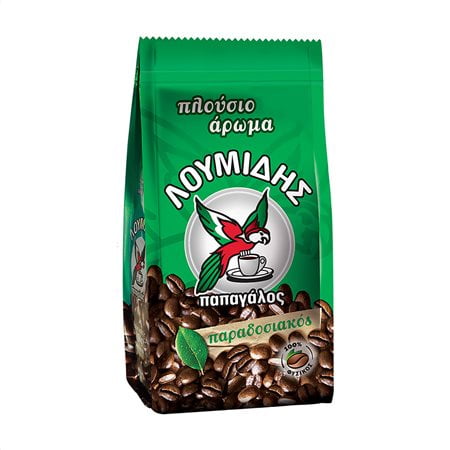 LUMIDES PAPAGALOS Greek Coffee Traditional 96 GR