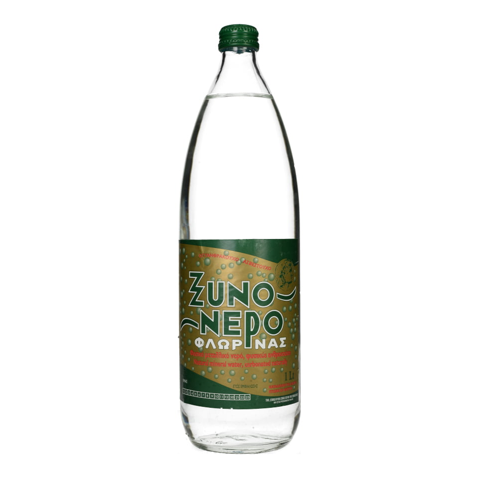 Green Water Florin natural carbon mineral water 1 Lt