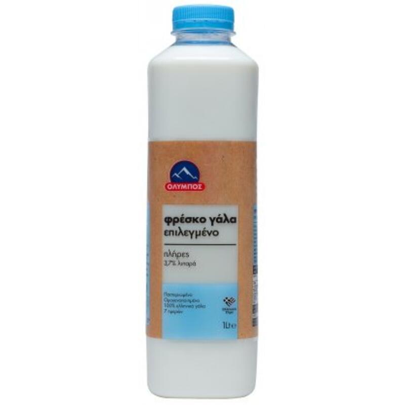 Selected Milk Fresh Full 3.7% Fatty (1.0 lt)