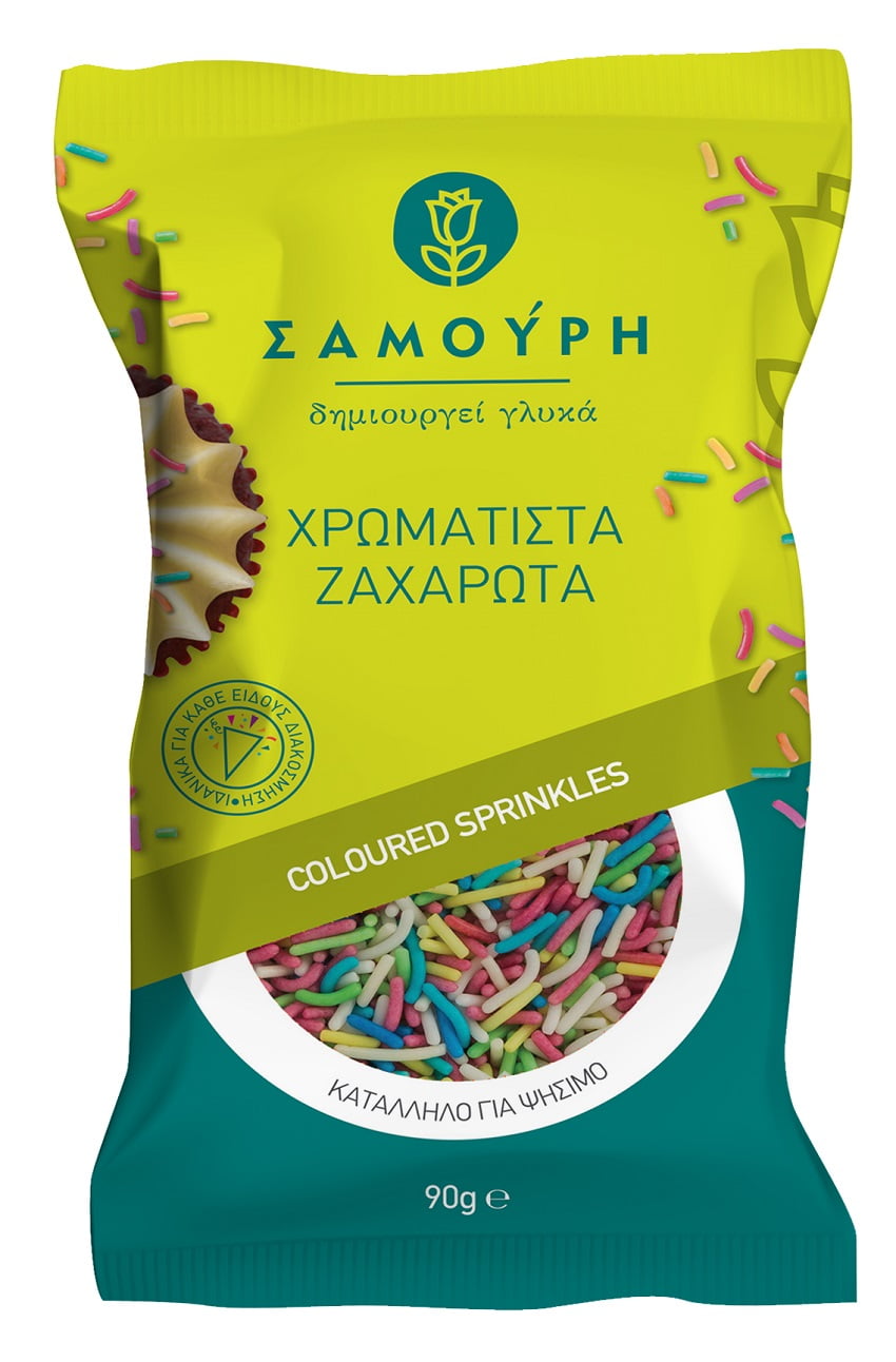 Σαμούρη Τρούφα Χρωματιστή (90gr)