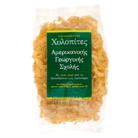 Αμερικανικής Γεωργικής Σχολής Παραδοσιακές Χυλοπίτες (500gr)