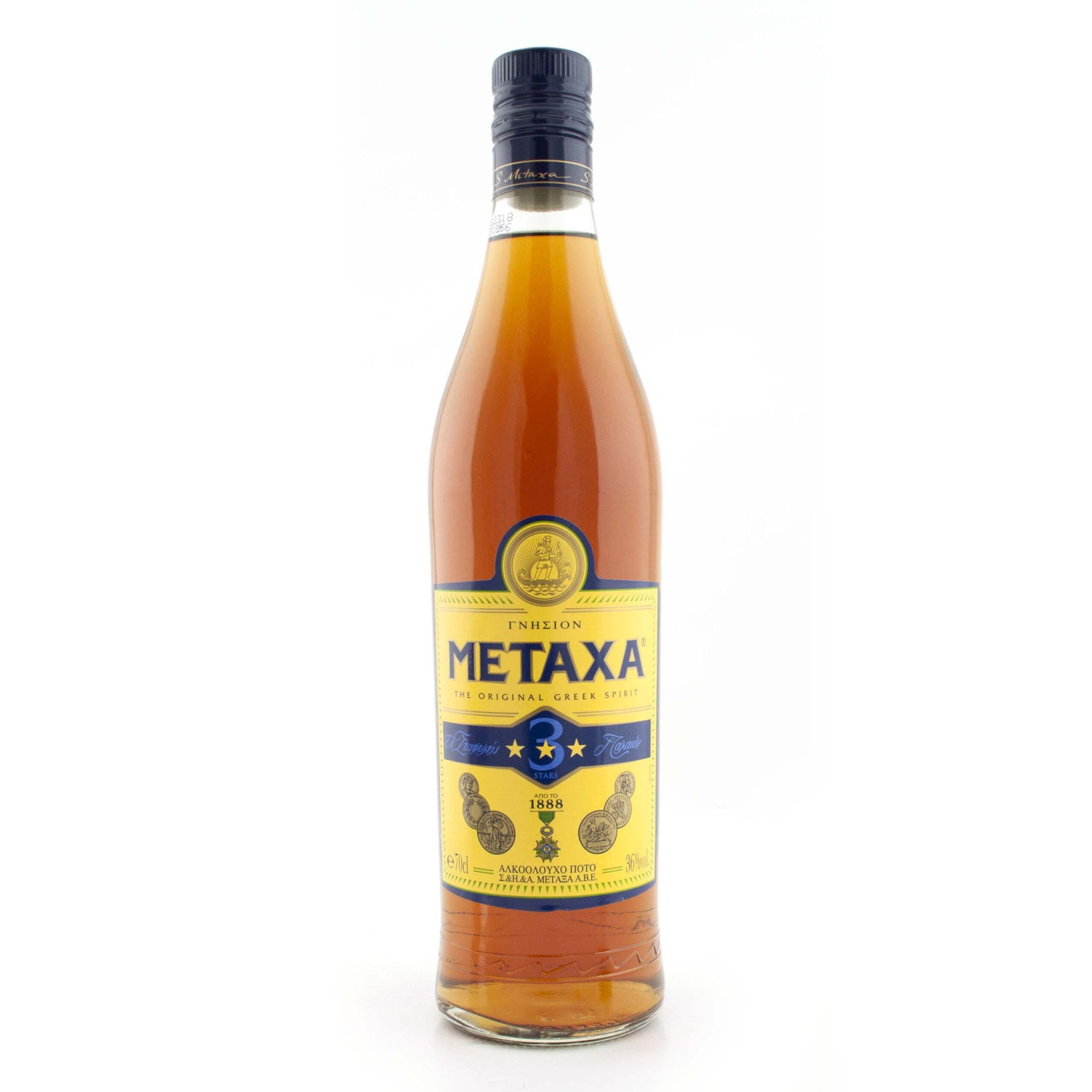 Μεταξά  Metaxa 3* Brandy, 700ml