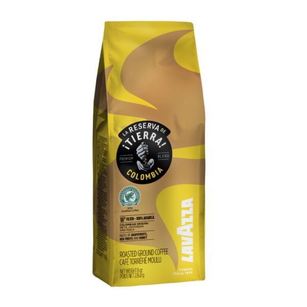 LAVAZZA Coffee Filter Flated Tierra Colombian 250g