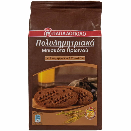 PAPADOPULO Multimeter with 4 cereals and cacao (160g)