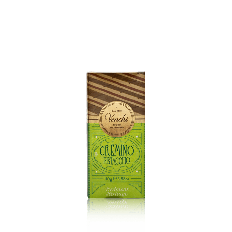 Venchi Cremino Pistacchio Bar – Chocolate Bar with Pistol Cream 110g