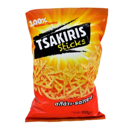 Tsakiris Sticks with salt (100g)