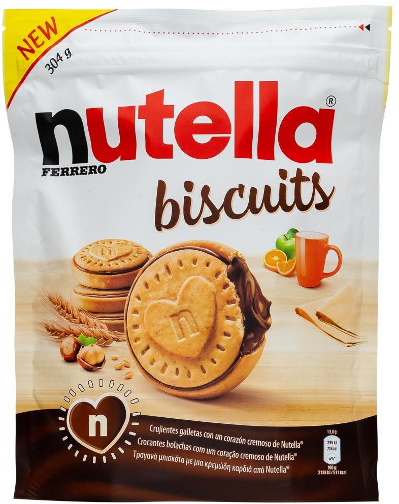 Nutella Biscuits Ferrero 304gr