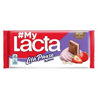 Lacta Σοκολάτα Γάλακτος με Lila Pause Flavor (100gr)