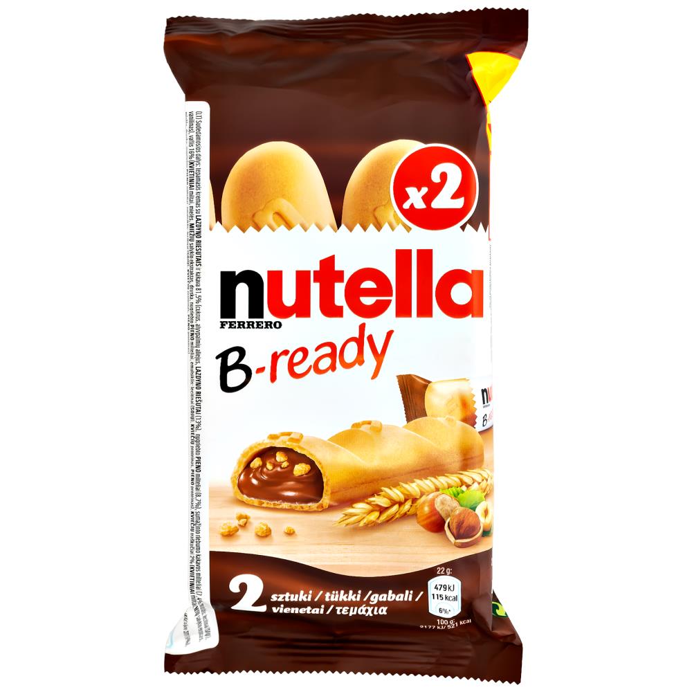 NUTELLA B-Ready Γκοφρέτα (2x22gr)
