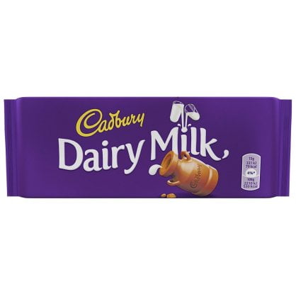Cadbury Dairy Milk Σοκολάτα Γάλακτος (110gr)