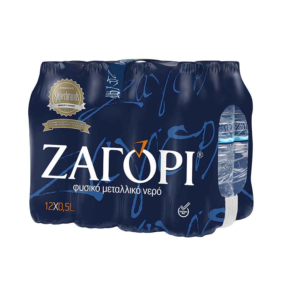 Ζαγόρι Φυσικό Μεταλλικό Νερό (12x500ml)