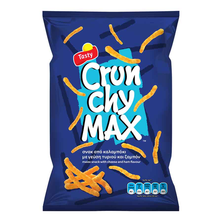 Tasty Σνακ Crunchy Max (100gr)