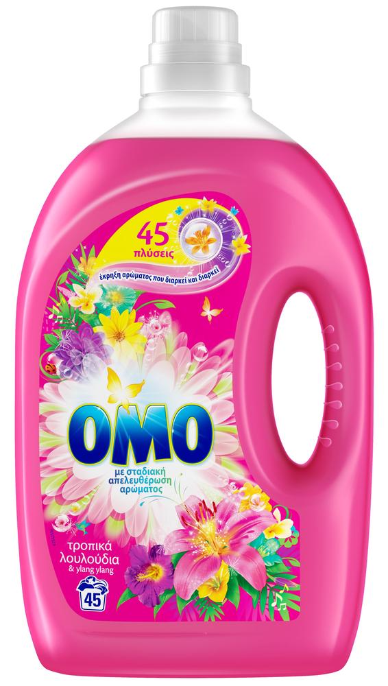 Omo Tropical Flowers Liquid Destroyant 45 Measures 3 Lt (Recording)