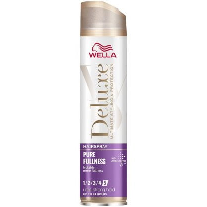 Wella Deluxe Lac Pure Fullness Extra Strong 250ml