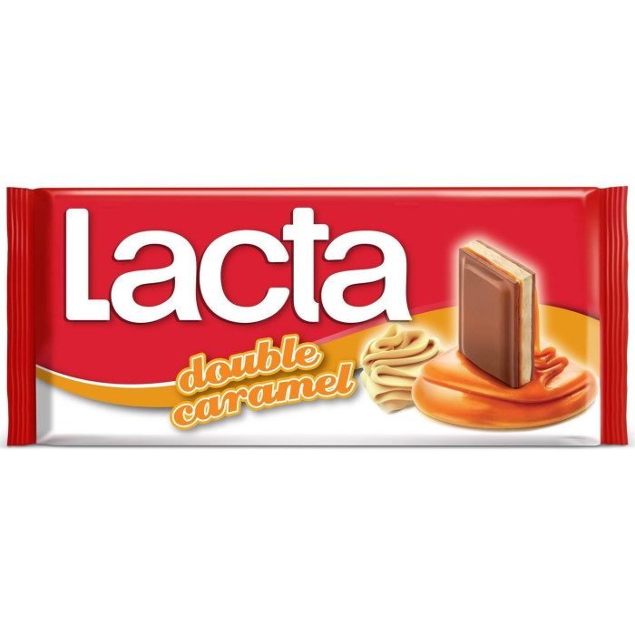 Lacta Σοκολάτα Γάλακτος με Καραμέλα (100gr)