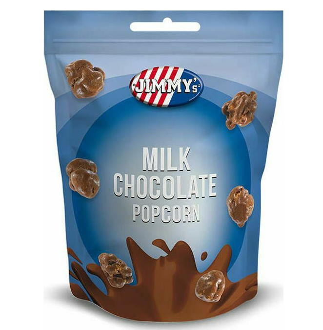 Jimmy’s Milk Chocolate Pop Corn (120gr)