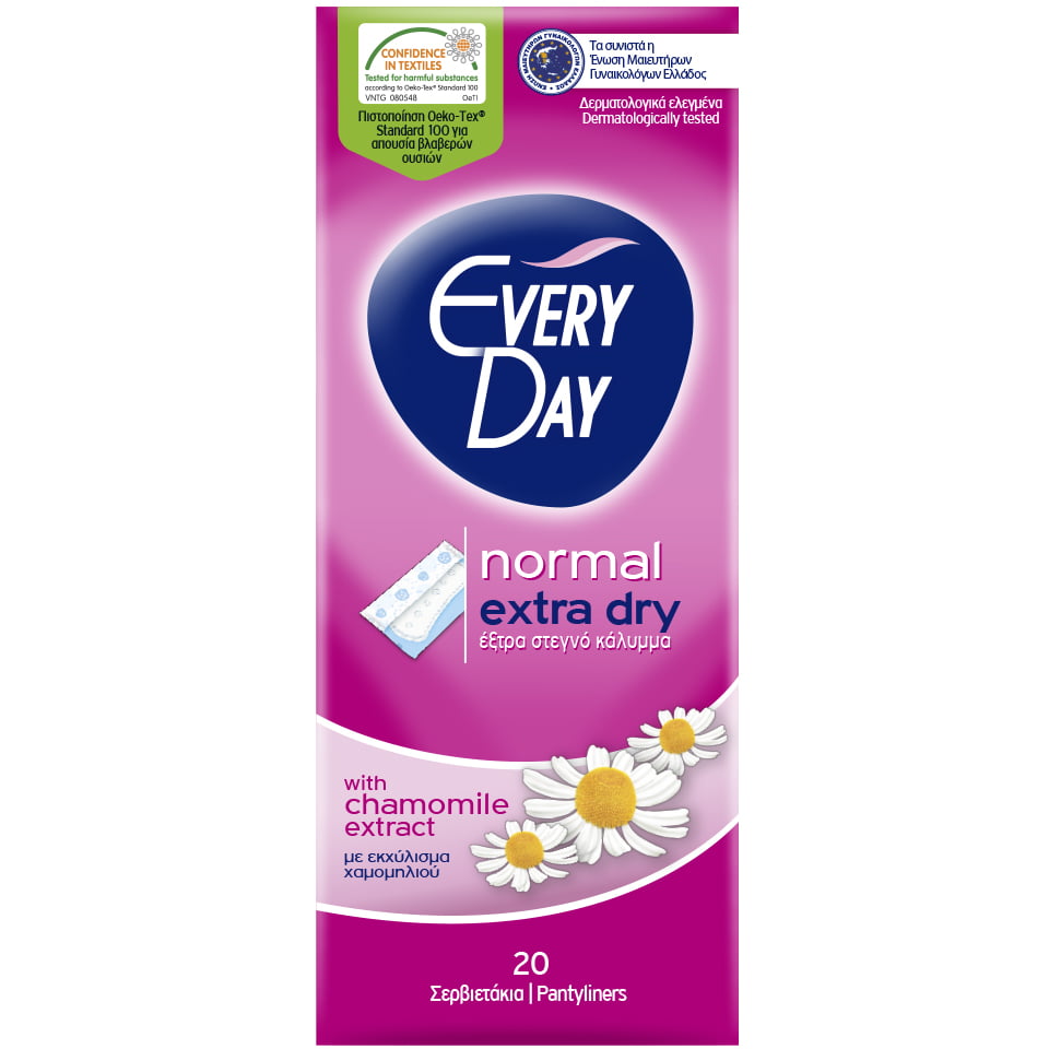 Every Day Normal Extra Dry 20 Pieces