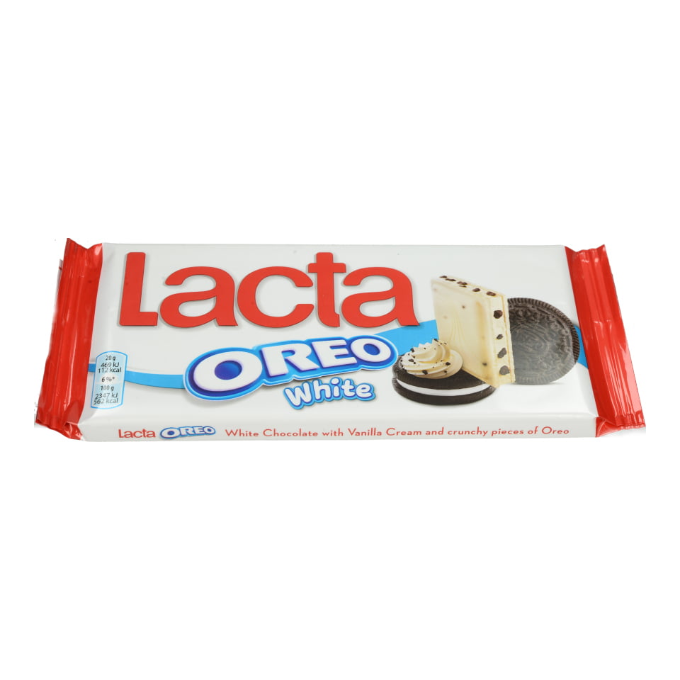 Lacta Oreo White Σοκολάτα Λευκή (100gr)