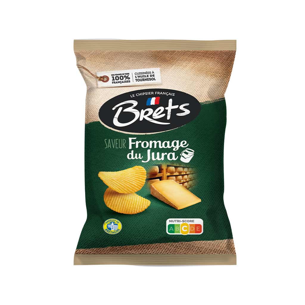 Brets Chips Fromage du Jura (125gr)