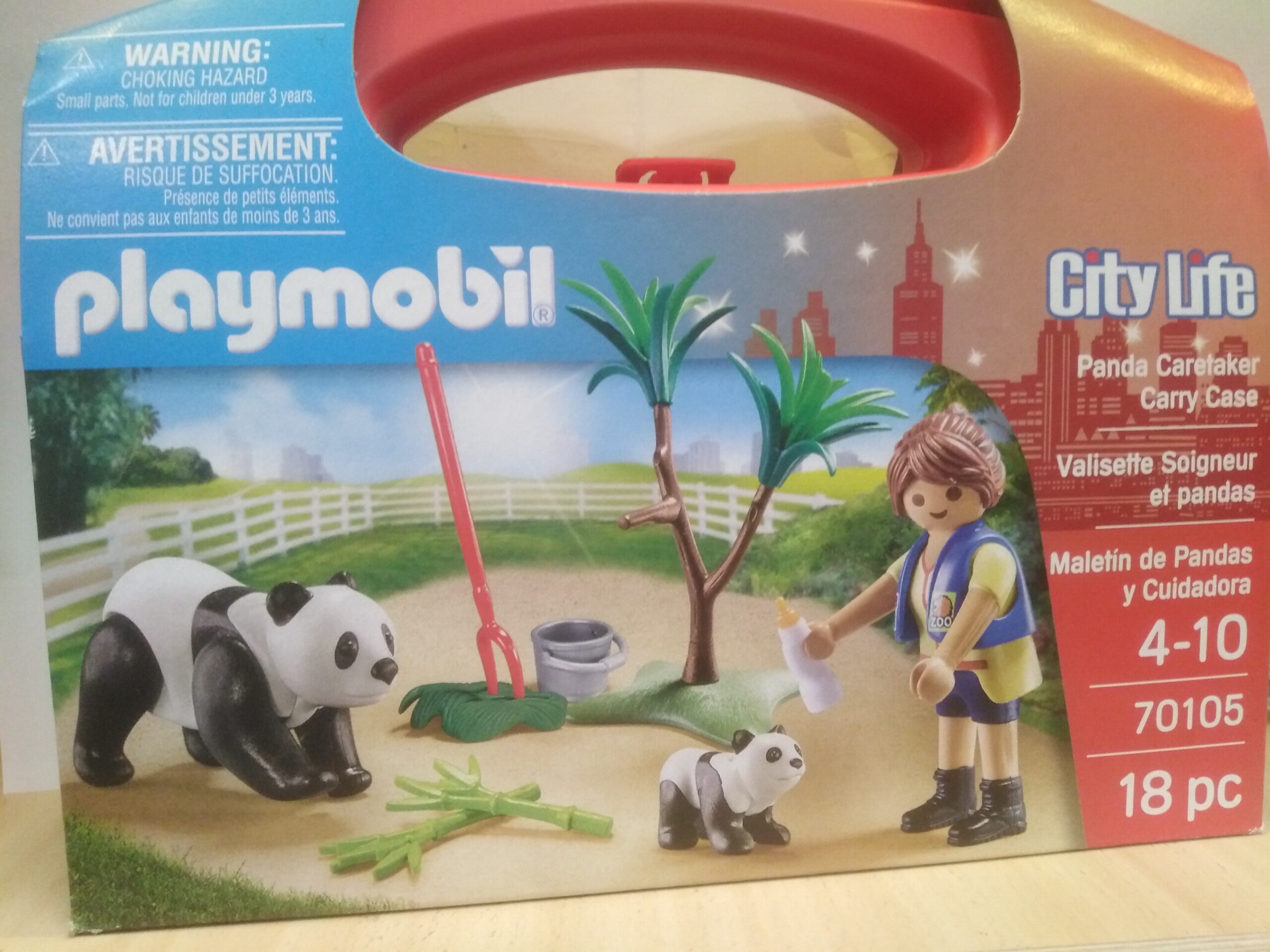 Playmobil βαλιτσακι 18 pcs 4-10y