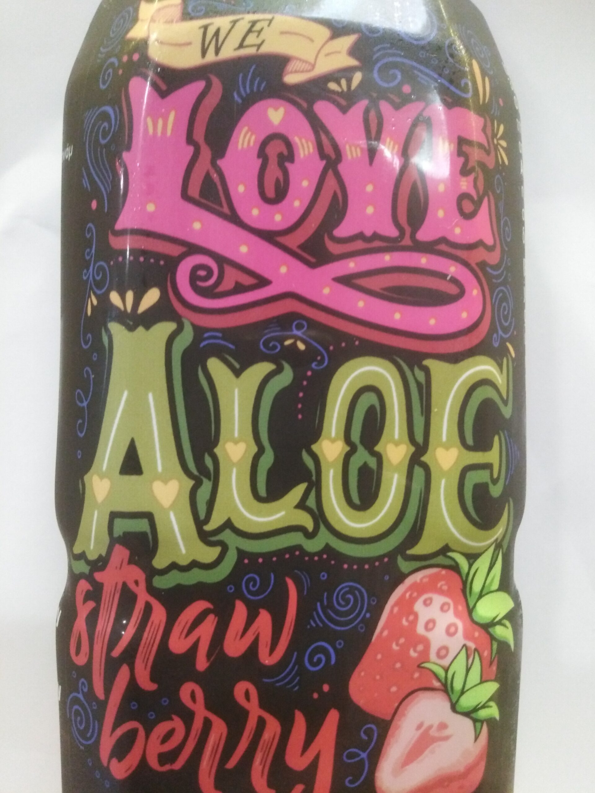 We Love Aloe Strawberry 500ml (Note)