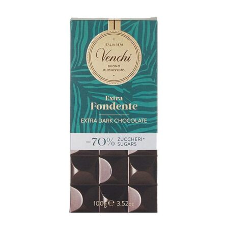 Venchi extra Fondente extra dark chocolate -70% sugars (100g)