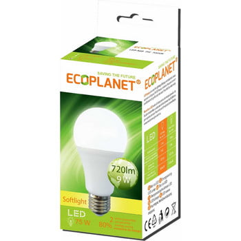 Ecoplanet Led 9W/E27 Cold Light