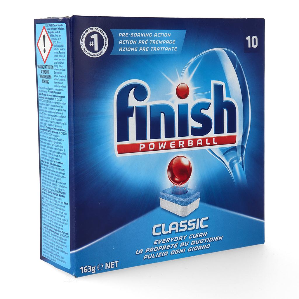Finish powerball classic tabs 10 pc. ( to the post)