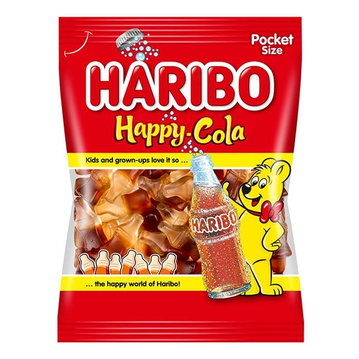 Haribo Ζελεδάκια Happy Cola (100gr)