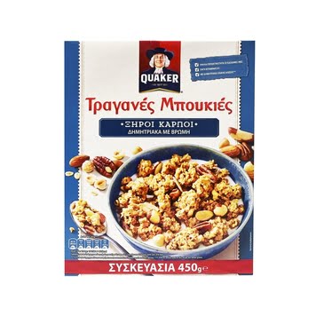 Quaker Cereal Toughened Laminated Safety Glass 450g