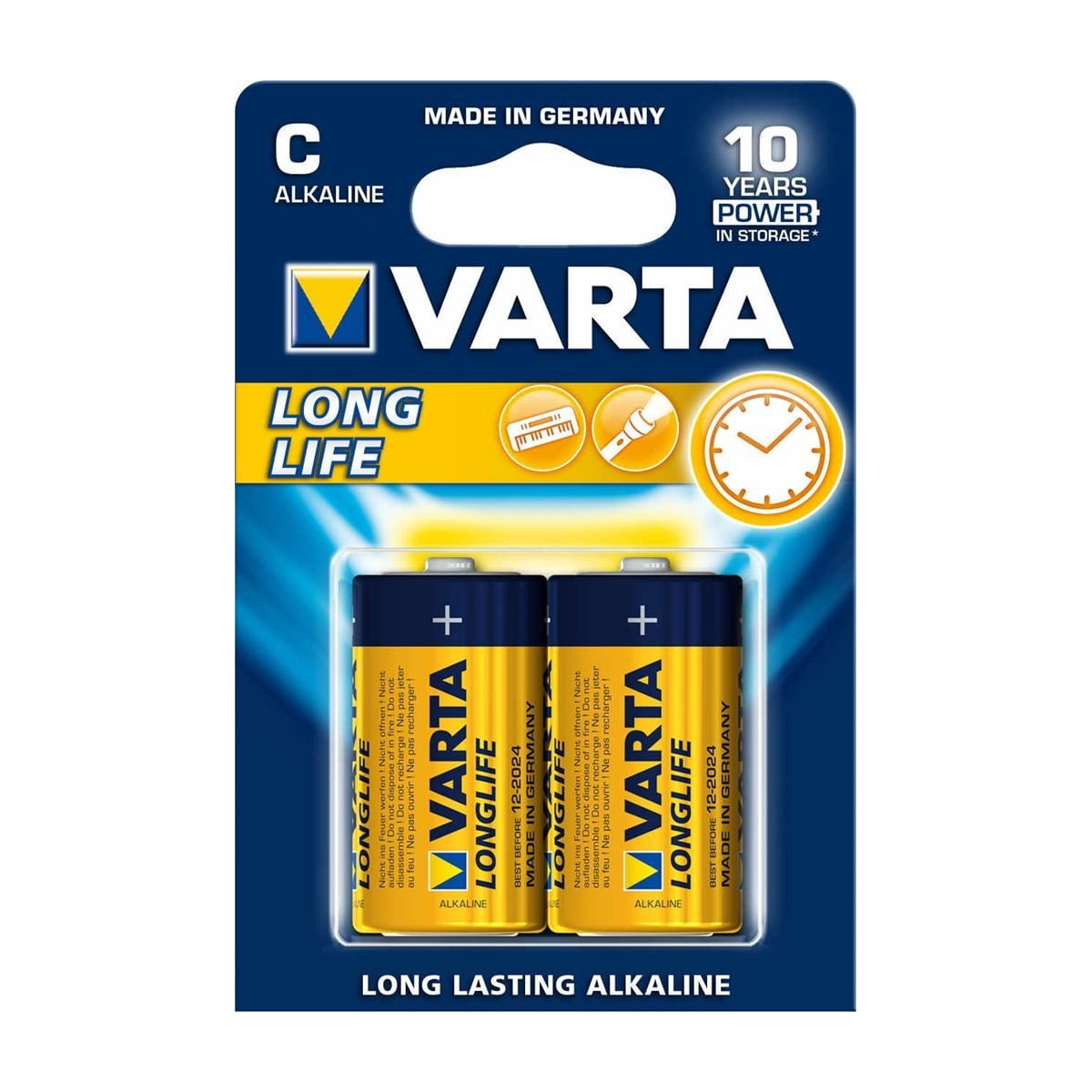 Varta Longlife Alkalic C 1.5V Varta Battery