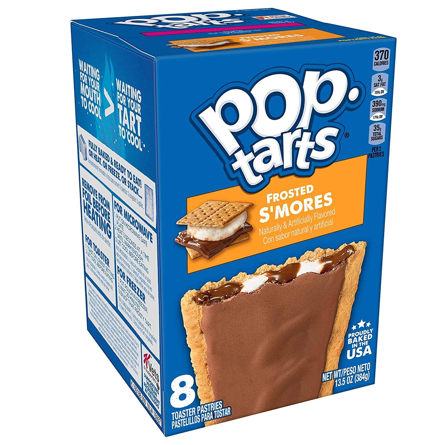 Pop Tarts Frosted S Mores KELLOGG’S 384g