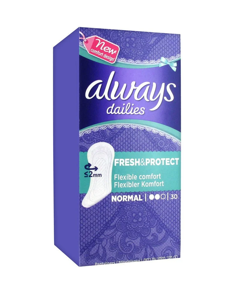 Always Dailies Normal Σερβιετάκια για Καθημερινή Χρήση (30τεμ)