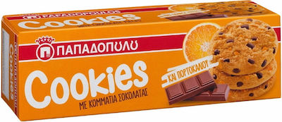 Παπαδοπούλου Cookies με κομμάτια πορτοκαλιού & σοκολάτας (180gr)